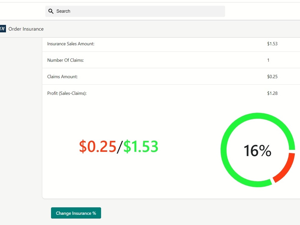 Order Insurance screenshot 2