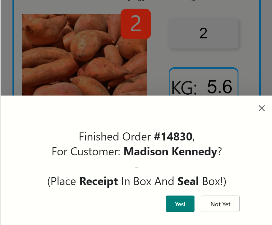 Order Manager screenshot 2