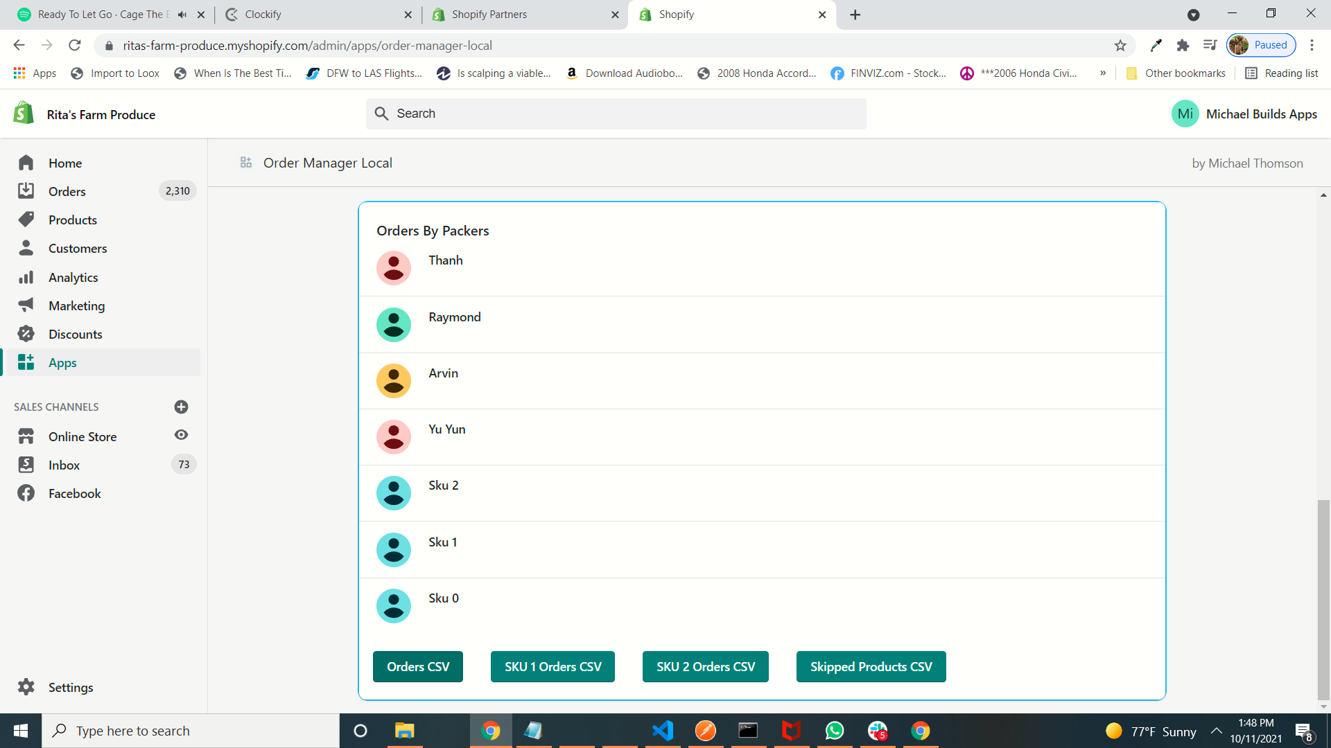 Order Manager screenshot 4